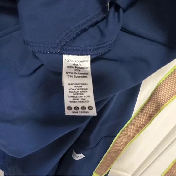 Medelita Women Argon Scrub Pants Size XXL Navy Blue Drawstring Waist Stretch - Picture 6 of 7